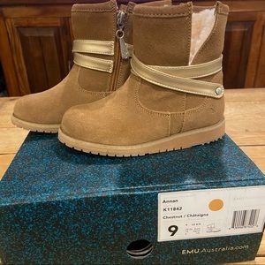 EMU Australia Annan Kids Suede Ankle Boot